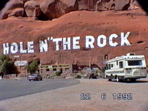 Hole N The Rock - near Moab