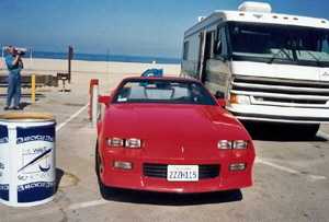 LA - Dockweiler SB - RV And Camaro