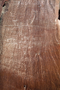Paria Canyon - Petroglyph Panel