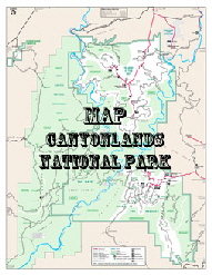 Map ++ Canyonlands National Park